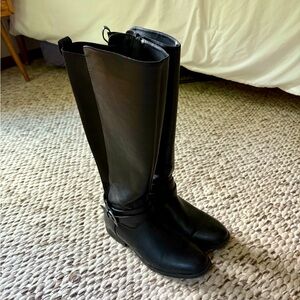 A New Day Black Knee-High Riding Boots